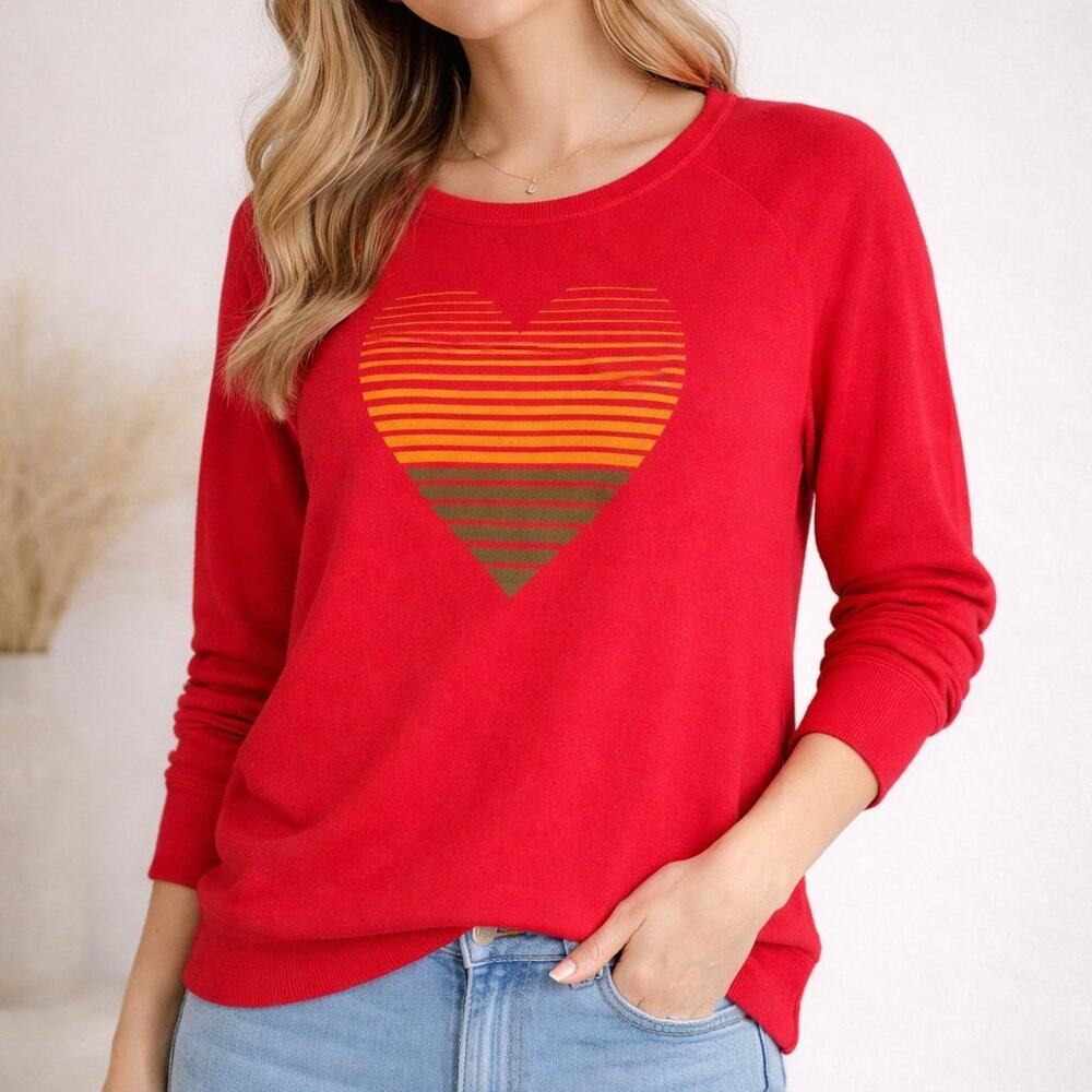 Sundry | Heart Sweatshirt